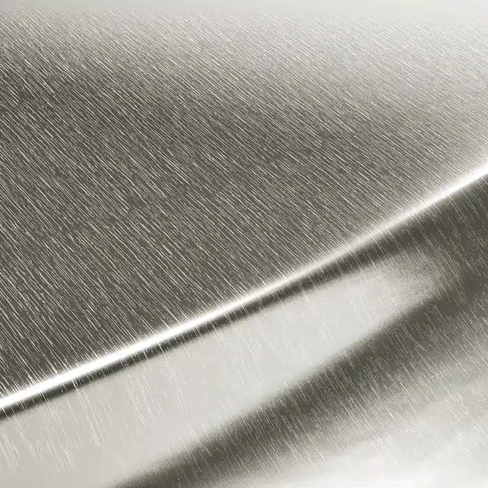 brushed titanium