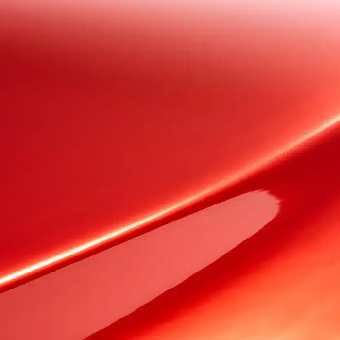 high gloss hot rod red