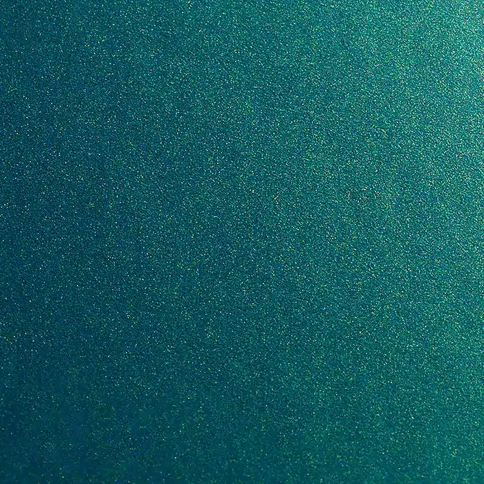 satin metallic cool teal